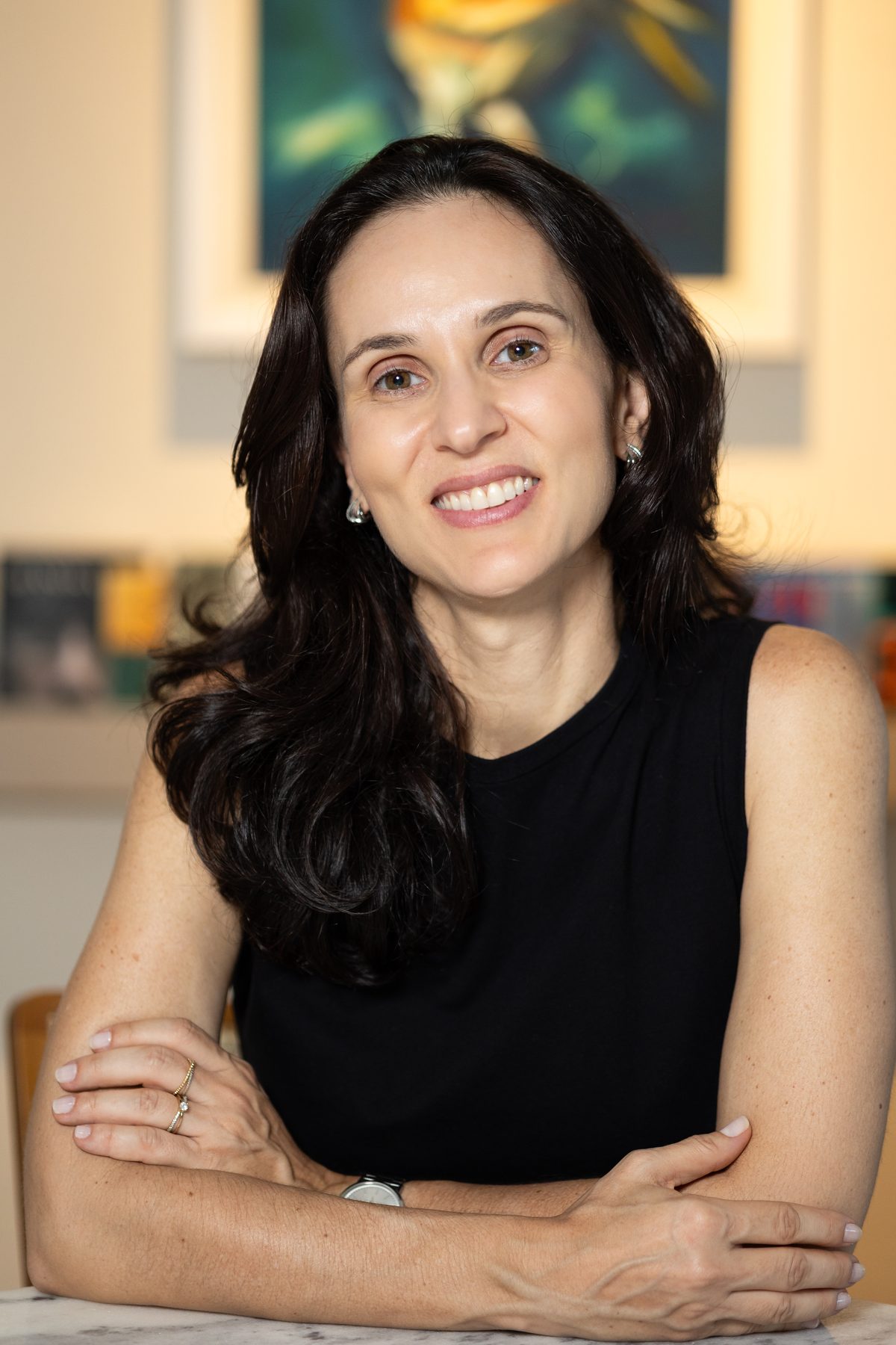 Clarice Felizola em seu consultório